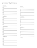 Weekly Planner (The Core Collection)