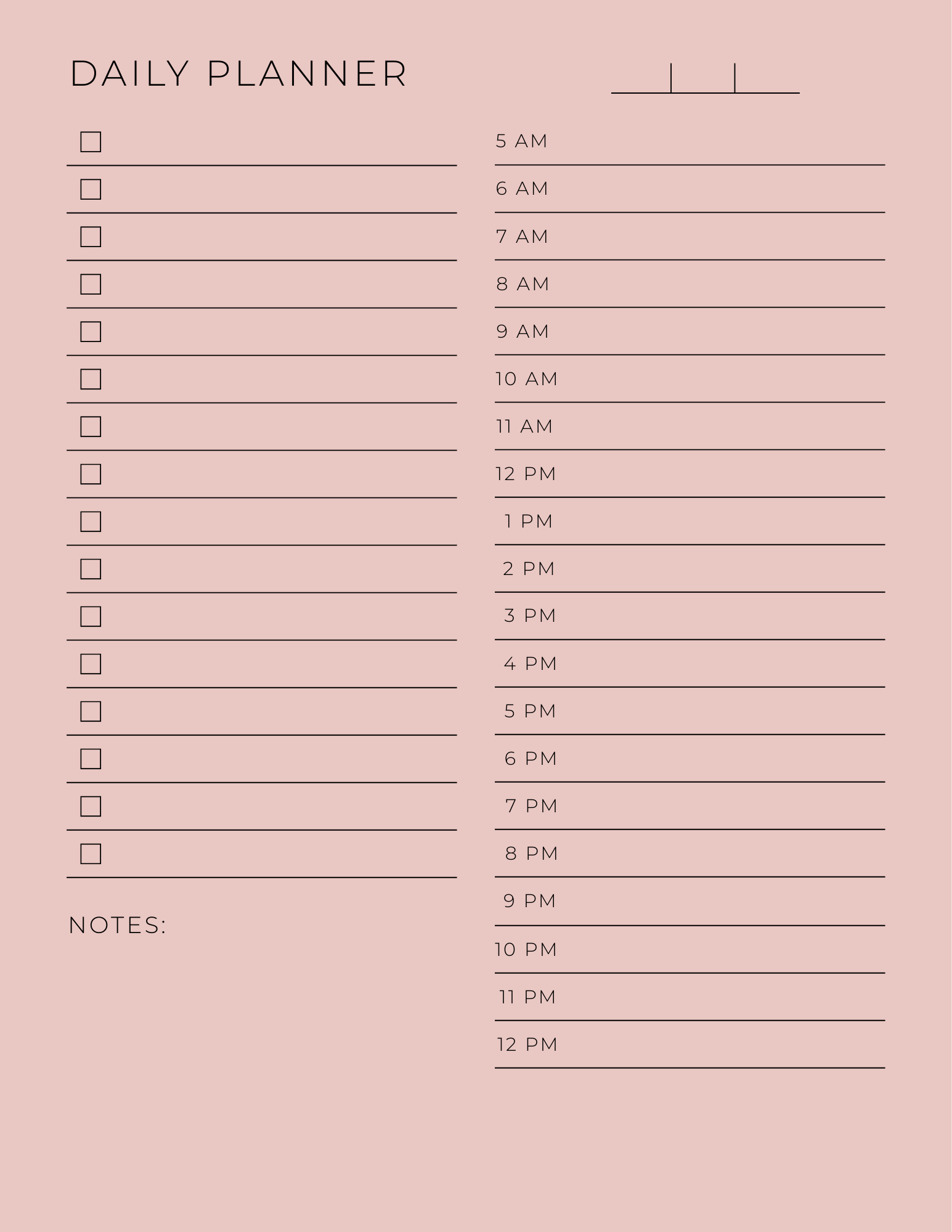 Daily Planner (The Core Collection)